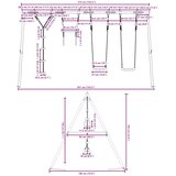  set ljuljački, trapeza i kolutova | shoptok.hr