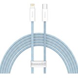 Baseus Kabel Woven, USB-C na Lightning, QC, PD 20W, 100cm, Light Blue, CALD000103, (6932172601942) | shoptok.hr