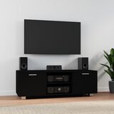 TV ormarić crni 120 x 40,5 x 35 cm od konstruiranog drva | shoptok.hr