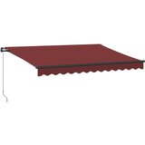 Maison Chic Ročno zložljiva tenda - Senčniki z LED bordo 350x250 cm, (22039107) Cene