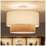 Brilagi LED plafonski luster CERIA 1xE27/60W/230V prečnik 50 cm bela/bež | Eponuda.com