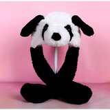 Kapa z zabavnimi živalmi na pumpico Panda | Shoptok.si