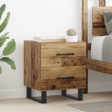 vidaXL Noćni ormar Staro drvo 40 x 35 x 47.5 cm Konstruirano drvo Cijene