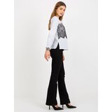 LAKERTA Blouse-LK-BZ-506877-3.36P-white-black | Shoptok.si