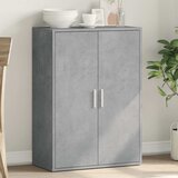  Komoda siva boja betona 60x31x84 cm od konstruiranog drva | Eponuda.com