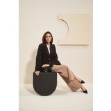 Marisse Single-Breasted Black Jacket Cene