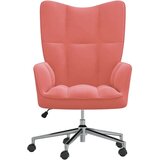  Stolica za opuštanje ružičasta baršunasta | shoptok.hr
