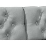  Tapecirani uzglavlje Svijetlo siva 150 cm Čvrsto borovo drvo | shoptok.hr