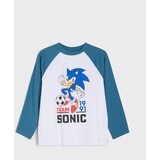 Sinsay Pamučna majica dugih rukava s printom Sonic the Hedgehog | shoptok.hr