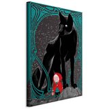  Slika - Red Riding Hood (1 Part) Vertical 60x90 Na talijanskom platnu | shoptok.hr