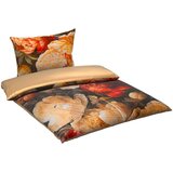 Esposa OBOJESTRANSKA POSTELJNINA 240/220 cm saten bež | Shoptok.si