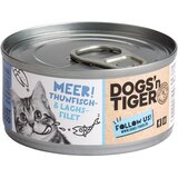 Dogs'n Tiger Ekonomično pakiranje Cat Filet 24 x 70 g – Filet tune i lososa | shoptok.hr