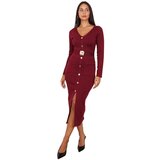 La Modeuse Obleke 76288_P180663 Bordo u