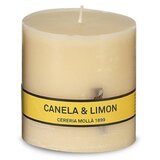 Shumee Sveča CM-Asturias 8cm. Cimet-limona, (21398925) | Shoptok.si