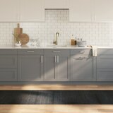vidaXL Tepih pravokutni sivi 70 x400 cm od bambusa | shoptok.hr