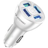Wozinsky Avtopolnilec 50W 4x USB-A QC bel, (21580831) | Shoptok.si