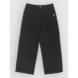 Big Pleated Chino Kids Hlace flint black