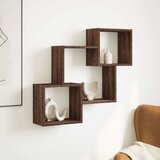 vidaXL Zidni ormarić 78x18x71 cm boja smeđeg hrasta konstruirano drvo | shoptok.hr