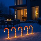  Komplet od 5 LED spoljašnjih božićnih dekoracija LED/2W/230V IP44 crvena | Eponuda.com