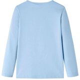  Dječja majica dugih rukava svjetloplava 116 | shoptok.hr