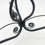  Luster na lancu RETRO 3xE27/60W/230V crna/bela | Eponuda.com