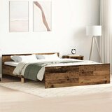 vidaXL Posteljni okvir brez vzmetnice star les 150x200 cm Cene