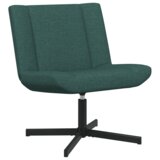  Akcentna stolica Tamnozelena Poliester Standard Podesiva visina | shoptok.hr