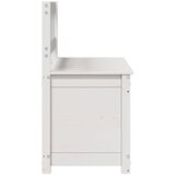  Klupa bijela 110 x 41 x 76,5 cm od masivne borovine | Eponuda.ba