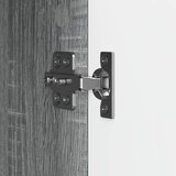 TV ormar 102 x 34,5 x 50 cm Siva Sonoma Konstruirano drvo | shoptok.hr