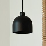  Duolla - Visilica na sajli IRONLINE 1xE27/15W/230V, prečnik 17 cm, crna | Eponuda.com