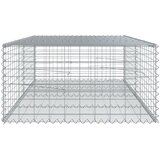  Gabionska košara s poklopcem 200x100x50 cm pocinčano željezo | shoptok.hr
