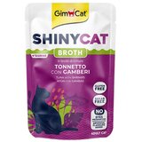 Gimcat Vlažna hrana za mačke Shinycat, Tuna i škampi, 70g Cene