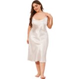 INF Ženska sling spalna srajca, spalna obleka, pižama White XL, (21539061) | Shoptok.si