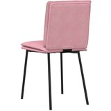  Jedilni stoli 2 kosa roza žamet, (21822224) | Shoptok.si