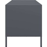 vidaXL TV omarica antracit 68x39x43,5 cm hladno valjano jeklo | Shoptok.si