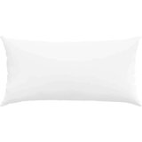 vidaXL Blazine za kavč 2 pcs Bela 80 x 40 cm blago | Shoptok.si