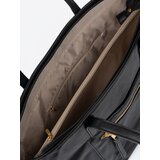 Shelvt Black handbag with gold elements | shoptok.hr