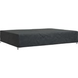 vidaXL Prevleka za zunanje pohištvo Črna 400 x 300 x 70 cm 210D | Shoptok.si
