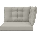 Zunanja blazina za kavč 3 pcs Siva Poliester, (5000202731) | Shoptok.si