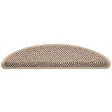 vidaXL Samoljepljivi otirači za stepenice 30 kom 56x17x3 cm tamnobež | shoptok.hr
