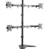 Logilink 4-struki Postolje za monitor 33,0 cm (13") - 81,3 cm (32") Vrtljivi nosač, Nagibni i okretni Quad Monitor Desk Stand 13 | Eponuda.ba