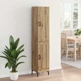  Highboard Umjetnički hrast 34,5 x 34 x 180 cm Konstruirano drvo | shoptok.hr