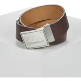 Ea7 Emporio Armani Pasovi TRAIN CORE ID U BELT REVERSIBLE Kostanjeva