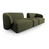 Milo Casa Zelena sedežna garnitura iz šenilje 246 cm Paolo – | Shoptok.si