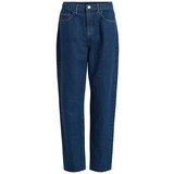 Vila Hlače Jeans Molli - Dark Blue Denim Modra | Shoptok.si