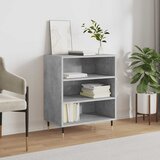  Komoda siva boja betona 57 x 35 x 70 cm od konstruiranog drva | Eponuda.ba