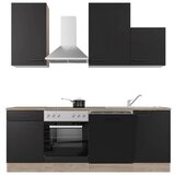 Flex-Well Kuhinjski Blok Capri, Črna, Hrast | Shoptok.si