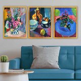 Wallity Set uramljenih slika 3AC_UN025540, 3 Dela | ePonuda.com