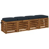  Set jastučića od 4 komada SOEST 4 kom. 100% poliester Plava | Shoptok.si