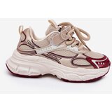 Boto Lightweight Kids Sneakers On Thick Sole Gold Xairana | ePonuda.com